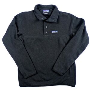 Patagonia Better Sweater Fleece Jacket Women's Size L Black Marsupial RN#51884